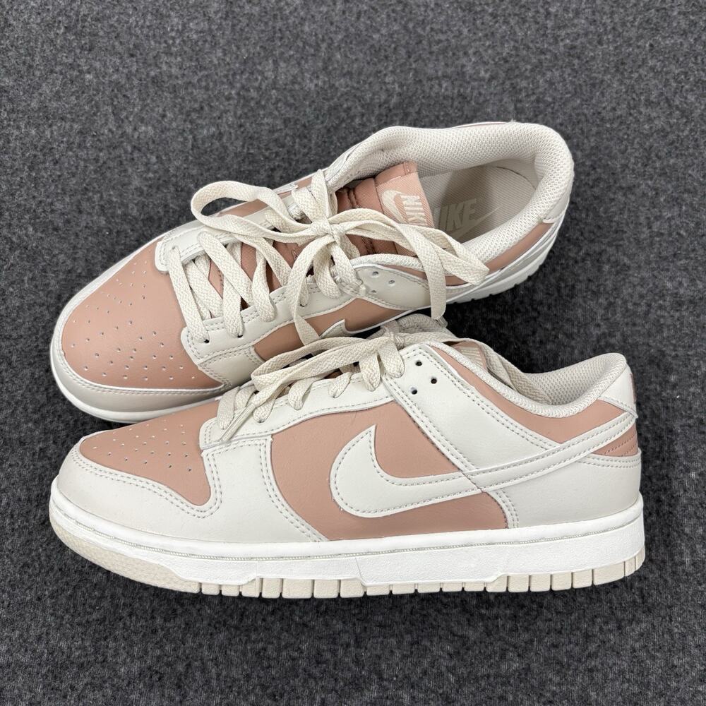 Nike Shoes Womens Size 9 Dunk Low Pink Oxford Sail Pink Sports Sneaker
